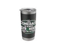 Comeback- Spinal Cord Injuries Awareness Support Ribbon Stainless Steel Insulated Tumbler