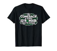 Comeback- Spinal Cord Injuries Awareness Support Ribbon T-Shirt