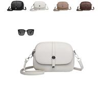 Comebybuy Bags, Comebybuy Crossbody Bags, with Adjustable Strap, for Woman Intellectual Minimalist Style (White)