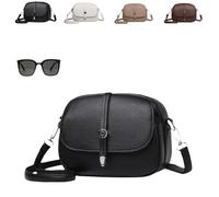 Comebybuy Bags, Comebybuy Crossbody Bags, with Adjustable Strap, for Woman Intellectual Minimalist Style (Black)