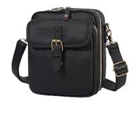 Comebybuys Purse Vintage Mini Messenger Bag, Vintage Cross Body Shoulder Purse with Card Slots (Black)