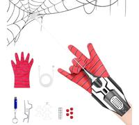comeder Spider Web Shooter, Spider Shooter Toys Upgrade, Electric Reel-in Web Shooter Launcher for Kids, Superhero Cosplay Role Play Costume Props Cool Gadgets for Boys Girls Men Adults (Style B)
