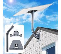 comeder Starlink Gen 3 Mount, Starlink Pole Long Wall Mount with Starlink V3 Pipe Adapter, Starlink Roof Mount Compatible with V3 Starlink Internet Standard Dish