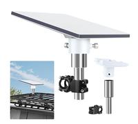 comeder Starlink Gen 3 RV Mount with Pipe Adapter, Starlink Mini Roof Rack Mount, Installation Range 0.9”-1.1”, Starlink Pole Clamp Mount Kit for Gen 3 Starlink & Mini Dish