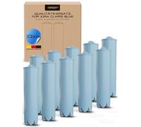 Comedes Water Filters Similar to Jura Claris Blue System (Filter No. 67007, 71311 & 71312, NOT Filter No. 71702, Fits ENA, GIGA, Impressa & Micro Series Coffee Machines; Pack of 10)
