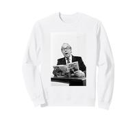Comedian Eric Morecambe & Wise Promoting Mr Lonely Book Sweatshirt
