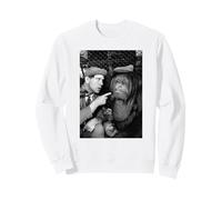 Comedian Norman Wisdom With Orangutan Norman Pitkin 1955 Sweatshirt