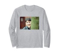 Comedian Peter Kay Peeping from Behind Tree Phoenix Nights Long Sleeve T-Shirt