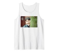 Comedian Peter Kay Peeping from Behind Tree Phoenix Nights Tank Top