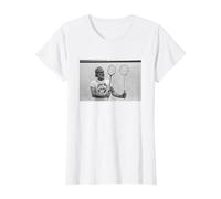 Comedian Spike Milligan Squash The Goon Show 1979 T-Shirt, Women, White, Large