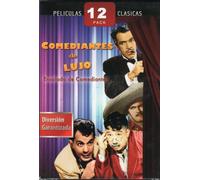 Comediantes De Lujo "12 Peliculas Clasicas" El Hombre Inquieto & Arriba El Norte & El Baisano Jalil & La Valentina &
