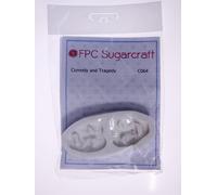 Comedy and Tragedy Masks - Silicone Icing Mould for Cake and Cupcake Decoration by FPC