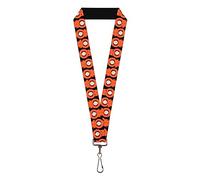 Comedy Central Lanyard, South Park Kenny Flip Poses Black, Elastic, Black, 44" x 1"