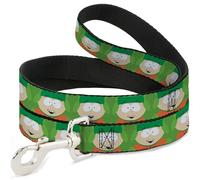 Comedy Central Pet Leash, Dog Leash, South Park Kyle Expressions Greens, 6 Feet Long 1.5 Inch Wide