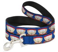 Comedy Central Pet Leash, Dog Leash, South Park Stan Expressions Blue, 6 Feet Long 1.0 Inch Wide