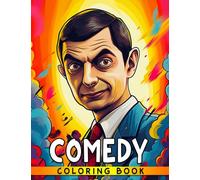 Comedy Coloring Book: Nice Colour Game with Mr. Funny for Fans to Drawing | Birthday Gifts with High-Quality Pictures for Relaxation