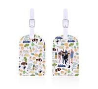 Comedy TV Show Inspired Gift Psychos Lover Suitcase Tag I've Heard it Both Way -Pineapple TV Show Fans Luggage Tag (PSY Tag)