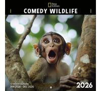 Comedy Wildlife 2026 Calendar: Hilarious Animals Captured in Their Natural Habitat