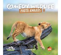 Comedy Wildlife Photography Awards Wall Calendar 2025 (PFP)