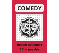 COMEDY WORD SEARCH: Funny Word Search Puzzles for Adults - 495 Hilarious Comedy-Themed Words, Brain Games for Relaxation, Stress Relief & Laugh-Out-Loud Puzzle Fun