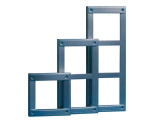 Comelit Vandalcom Single Module Frame Dark Grey - 3161/1