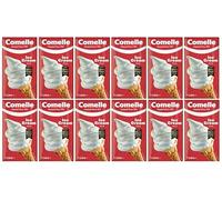 Comelle Vanilla Soft Serve Ice Cream Mix 1 Litre, Creamy Liquid Mix, Instant Ready to Freeze (Pack of 12, Total 12 Litres)