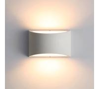 COMELY Indoor Wall Light, 7W LED Modern Plaster Wall Lights, G9, Warm White COMELY White