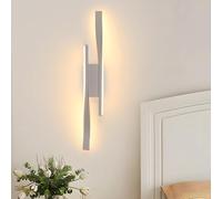 Comely Indoor Wall Light, Bianco Modern LED Wall Lamp 16W 1800LM, Acrylic Lighting Wall Fixture for Bedroom, Living Room, Dining Room, Hallway, Staircase, 3000K Warm Light