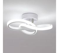 Comely LED Ceiling Light, 22W Super Bright Modern LED Ceiling Lamp, Creative Flower Shape Lighting Fixture for Living Room Bedroom Kitchen Hallway, Cool White 6500K