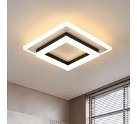 COMELY LED Ceiling Light, 24W Modern Square Ceiling Lamp, Warm White 3000K COMELY Multicolor