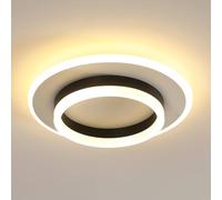 COMELY LED Ceiling Light, 28W Round Modern Ceiling Lights, 3000K, Black COMELY Multicolor
