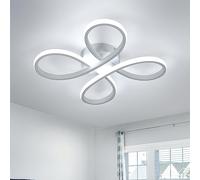 Comely LED Ceiling Light, 30W 3500LM Modern Light Fittings Ceilings, Creative Flower Shaped LED Ceiling Lamp for Bedroom Corridor Dining Room, Cool White Light 6500K