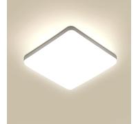 Comely LED Ceiling Light 36W, 4050LM Super Bright Square Ceiling Lamp, Daylight 4000K Moderne LED Panel Light for Living Room, Bedroom, Kitchen, Hallway, Balcony