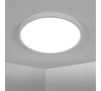 COMELY LED Ceiling Light, 36W Bathroom Lights Ceiling, IP54, 6500K, Ø40CM in White COMELY White