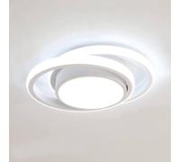 COMELY LED Ceiling Light, 36W Modern Round Ceiling Light, Cool White 6500K COMELY White