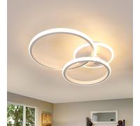 COMELY LED Ceiling Light, 42W Modern Round Ceiling Light, 3000K, White COMELY White