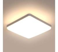 Comely LED Ceiling Lights, 36 W 4000 LM Super Bright Square LED Ceiling Light Warm White 3000K, Ultra Slim Ceiling Lamp for Bedroom, Living Room, Kitchen, Hallway