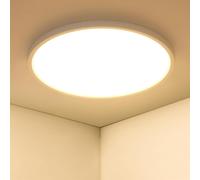 COMELY LED Ceiling Lights, 36 W Ultra Slim Round LED Ceiling Light, 3000K in White COMELY White