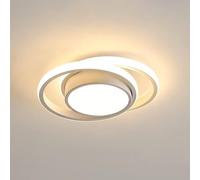 COMELY LED Ceiling Lights, Modern Round LED Ceiling Light 36W, Warm White 3000K COMELY White