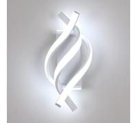 COMELY Modern LED Wall Lamp, 22W LED Wall Lights Indoor, White, 6500K in White COMELY White