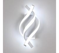 Comely Modern LED Wall Lamp, 22W LED Wall Lights Indoor, White Acrylic Wall Sconce Light for Bedroom Living Room Office Restaurant Hallway, Cool White 6500K