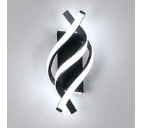 Comely Modern LED Wall Light Indoor, 22W 2500LM Spiral LED Wall Lamp
