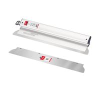 COMENSAL Drywall Skimming Blade Set - Plastering Spatula 600 mm with a Blade 0,3 mm - Spare Blade 0,5 mm - Taping Knife - Stainless Steel - Made in EU