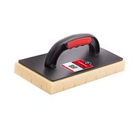 COMENSAL® Sponge Float - Cutted Hydro Sponge - Grouting Sponge - Sponge Float For Plastering - Tiling Sponge - Grouting Tool - Grout Float - Washboy Sponge - Made in EU - 11 x 5.5 Inch (280 x 140 mm)