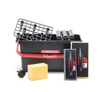 COMENSAL Tiling Set 24l 9 pcs - Tiling Bucket - Washboy Tile Cleaning Set - Tiling Tools - Tile Wash Float - Hydro Sponge Float - Grouting Float - Made in EU