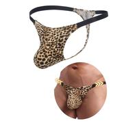 comeondear Men's Sexy Thong Underwear Bulge Pouch Jock Straps for Men Low Rise T Back G String Lingerie Breathable Sissy Outfits Mankini S-XXL