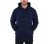 COMEOR Hoodie for Men - Cotton Lightweight Pullover Sweatshirt, Thin Hooded Top, Casual Everyday Long Sleeve Hoodie Blue