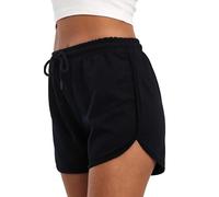 COMEOR Ladies' Loose Fit Cotton Shorts - Women's Summer Casual Lounge Short, Workout Jogging Athletic Gym Wear, Running Yoga Sports Pyjama Bottoms (Navy, XL)