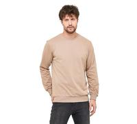 COMEOR Men’s Lightweight Cotton Sweatshirt - Thin Breathable Crewneck Jumper, Casual Long Sleeve Pullover for Everyday Wear
