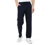 COMEOR Men's Cotton Jogging Pants - Long Men's Sweatpants - Men's Jogger Training Trousers, Relaxing Track Suit Bottom (Navy, L)